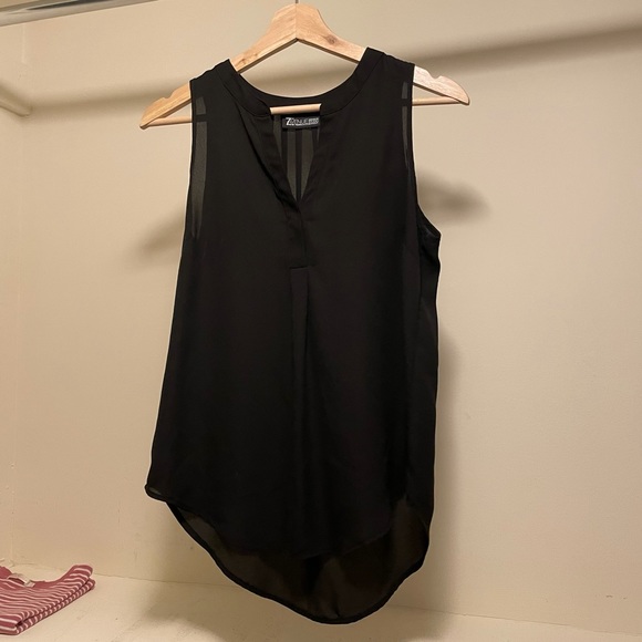 Black business casual tank - Picture 2 of 4